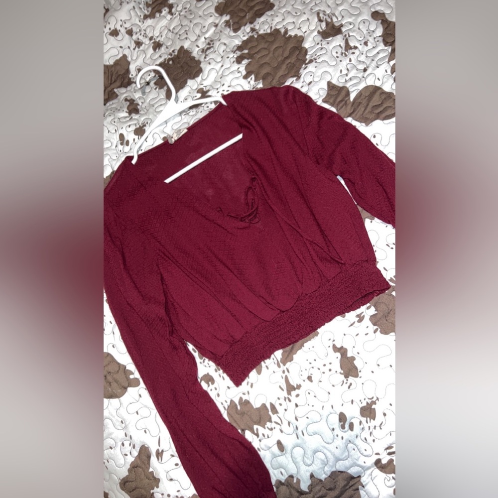 Maroon Blouse!